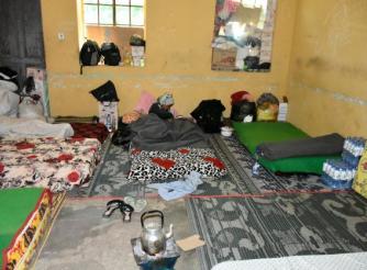 Inside feature of an IDP centre in Debrebirhan
